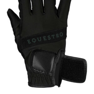 Equestro gloves in technical fabric with multicolor logo - Image 31