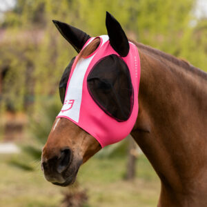 Equestro maschera antimosche mesh bicolore