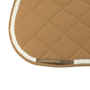 Equestrian jumping saddle pad with braided cord + cap - Image 15