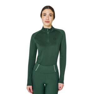 Equestro base layer donna slim fit manica lunga