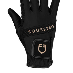 Equestro guanti in tessuto tecnico con logo multicolor - immagine 22
