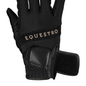 Equestro guanti in tessuto tecnico con logo multicolor - immagine 23
