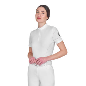 Equestro maglia da concorso in tessuto tecnico forata - immagine 6