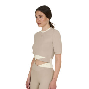 Equestro t-shirt crop donna in tessuto tecnico - immagine 5
