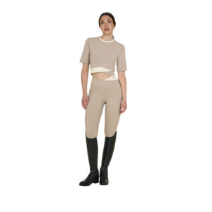 Equestro t-shirt crop donna in tessuto tecnico - immagine 6