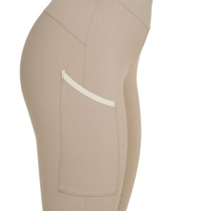 Equestro leggings donna full grip bicolore - immagine 5