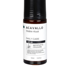 Acavallo roll-on con crema al geranio citronella e neem 100ml - Image 2