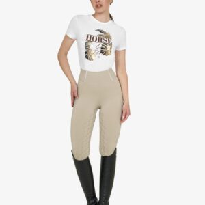 Equestro t-shirt donna Horse Palm in cotone - immagine 3