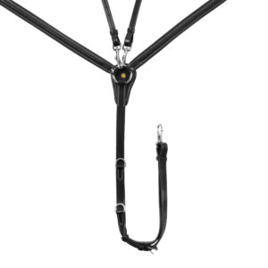 Equestro pettorale con martingala removibile e inserti elesticizzati - immagine 3