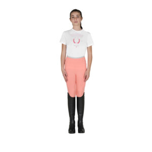 Equestro t-shirt bambina Horse Team in cotone - Imagen 4