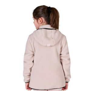 Equestro felpa bambini unisex in pile teddy con zip e cappuccio - Bild 2
