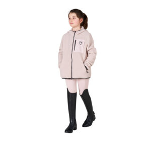 Equestro felpa bambini unisex in pile teddy con zip e cappuccio - Bild 6