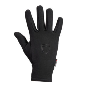 Equestro guanti Polartech Stretch Pro unisex con interno in pile