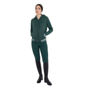 Equestro felpa donna con cappuccio e zip frontale - Image 8