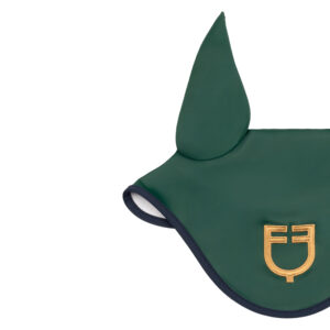 Sottosella salto con logo ricamato Equestro X FISE 100 + cuffietta - immagine 9