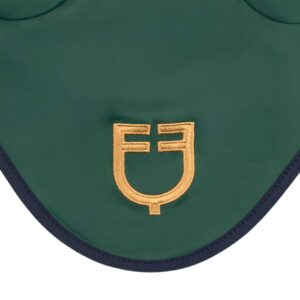 Sottosella salto con logo ricamato Equestro X FISE 100 + cuffietta - immagine 10